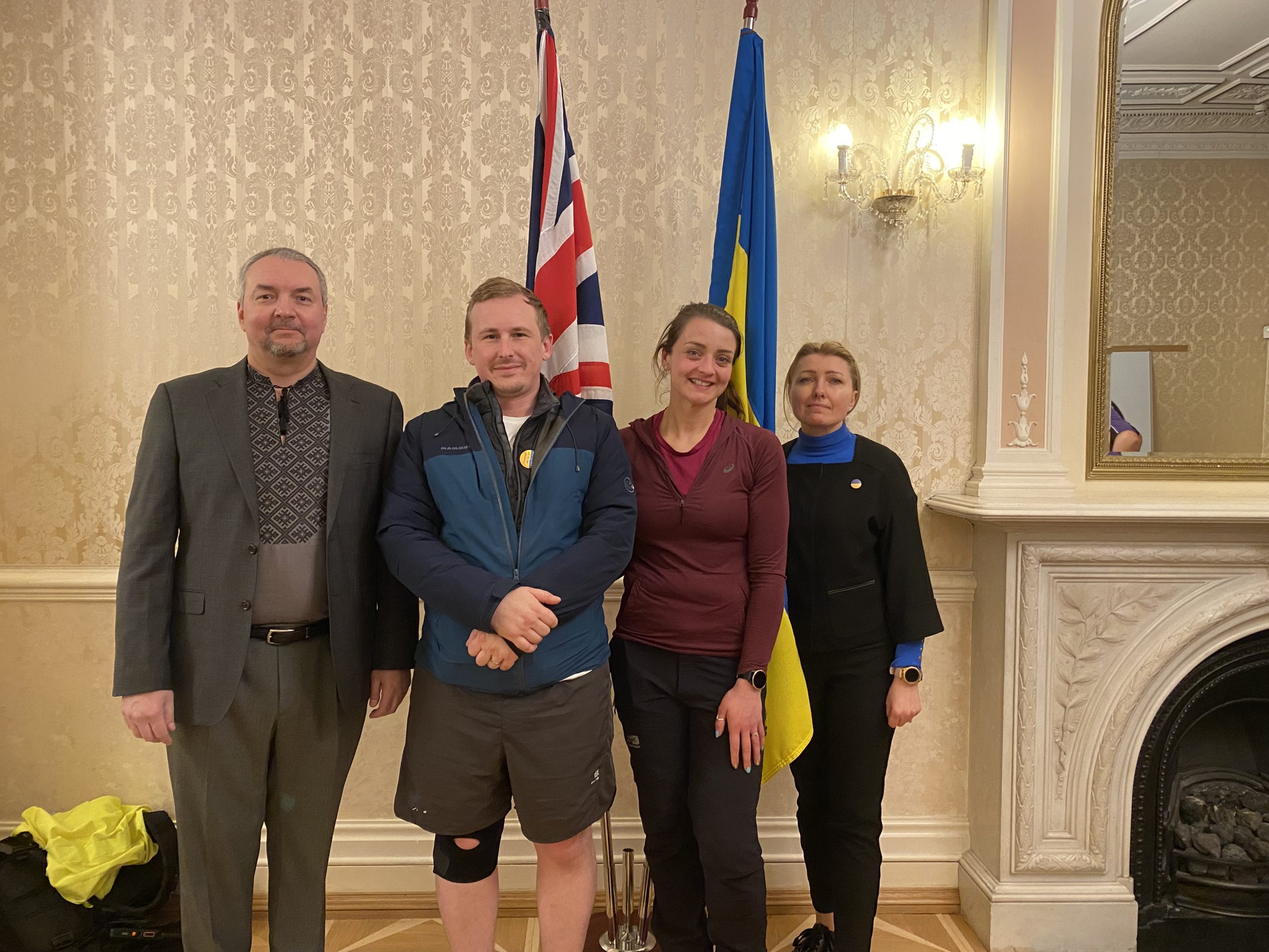 Table 4-Club family walk to Ukraine embassy – Nottingham Local News