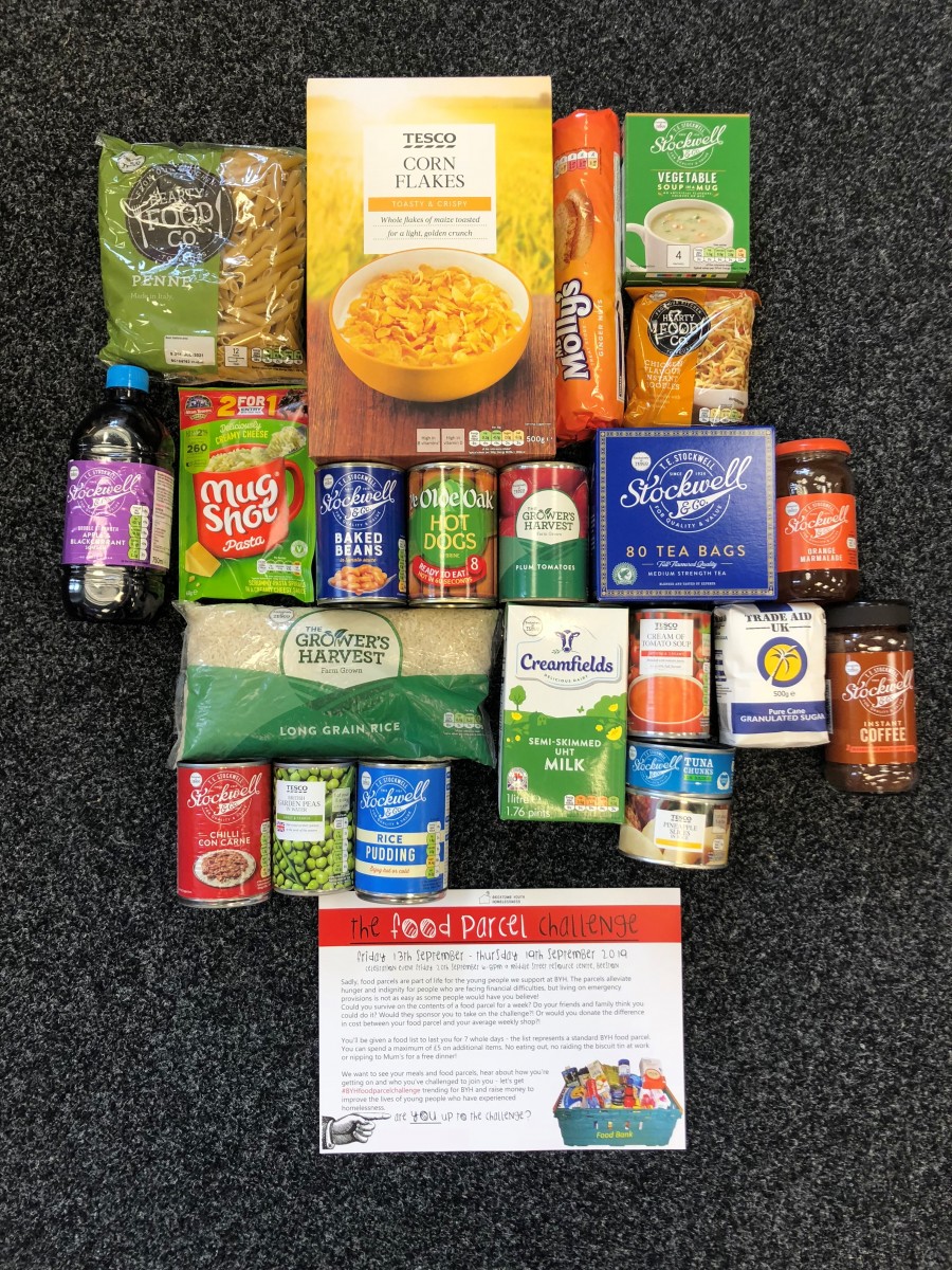 Food parcel challenge set to raise thousands for homeless young people Nottingham Local News