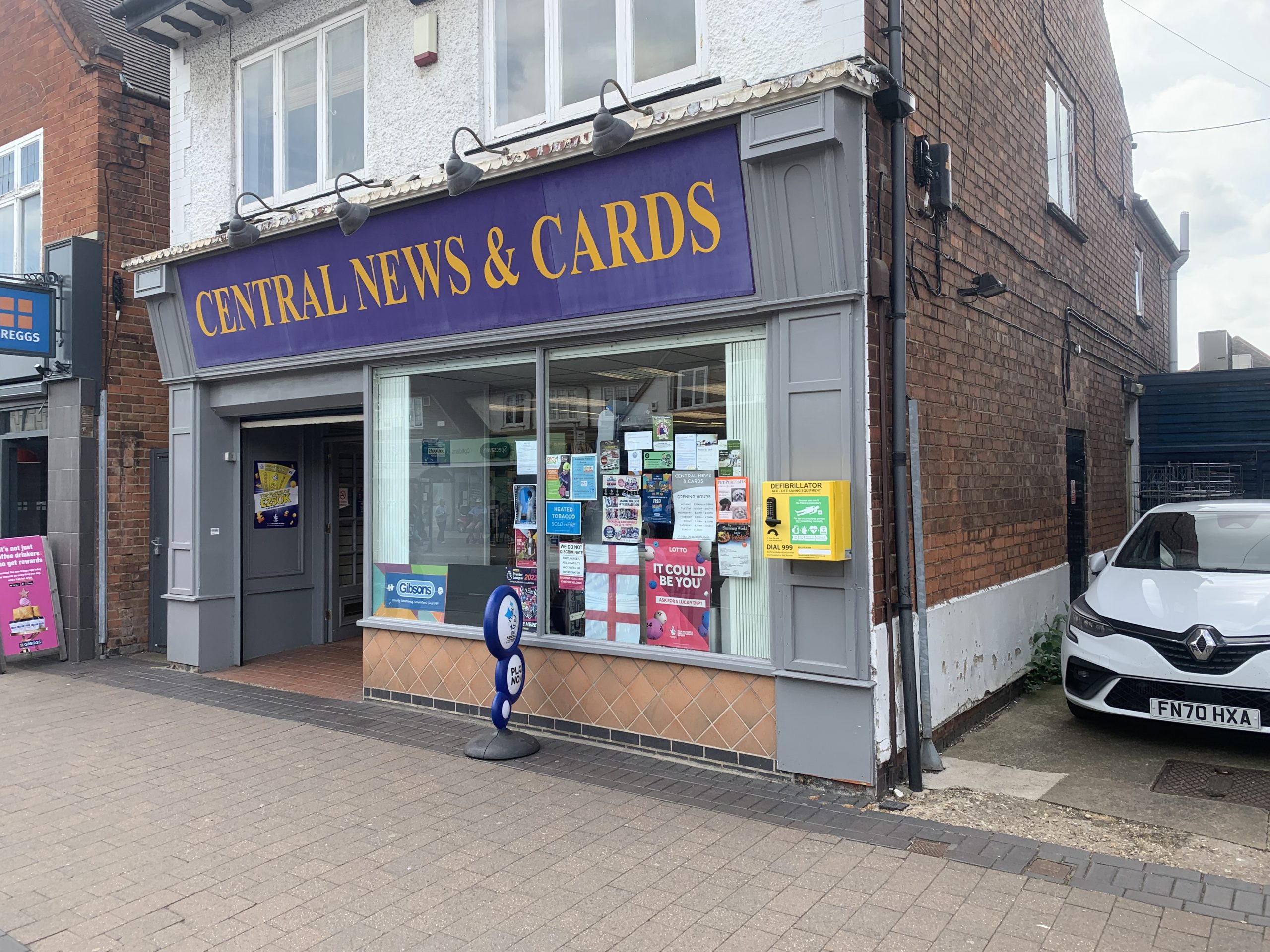 New defibrillator fitted on Central Avenue Nottingham Local News