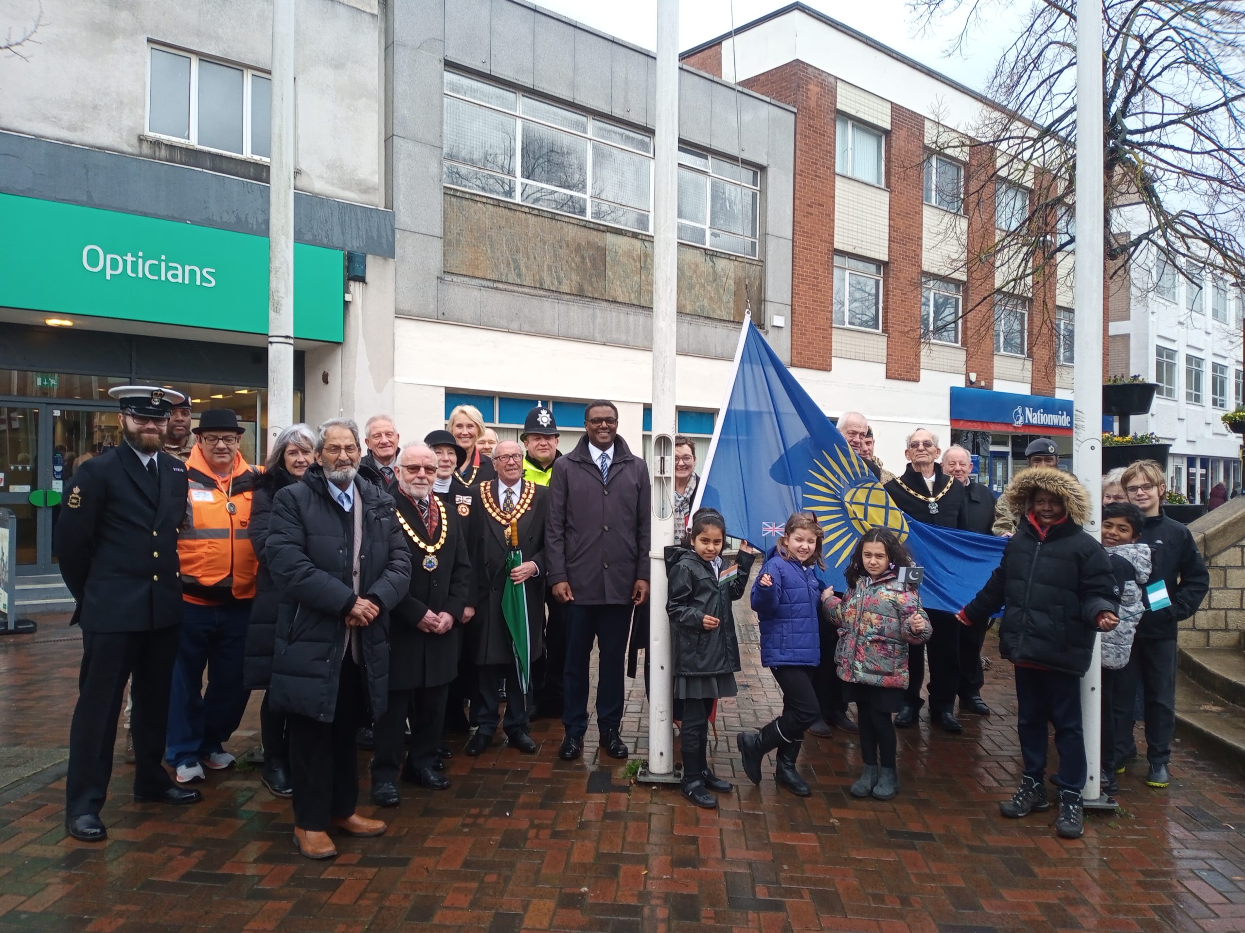 Broxtowe Borough Flies the Flag for the Commonwealth Nottingham Local
