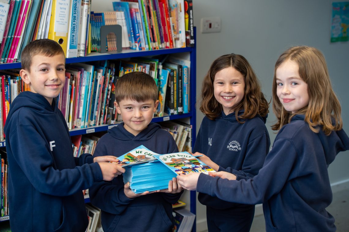 We Can Build: Homebuilder donates books to local school – Nottingham ...