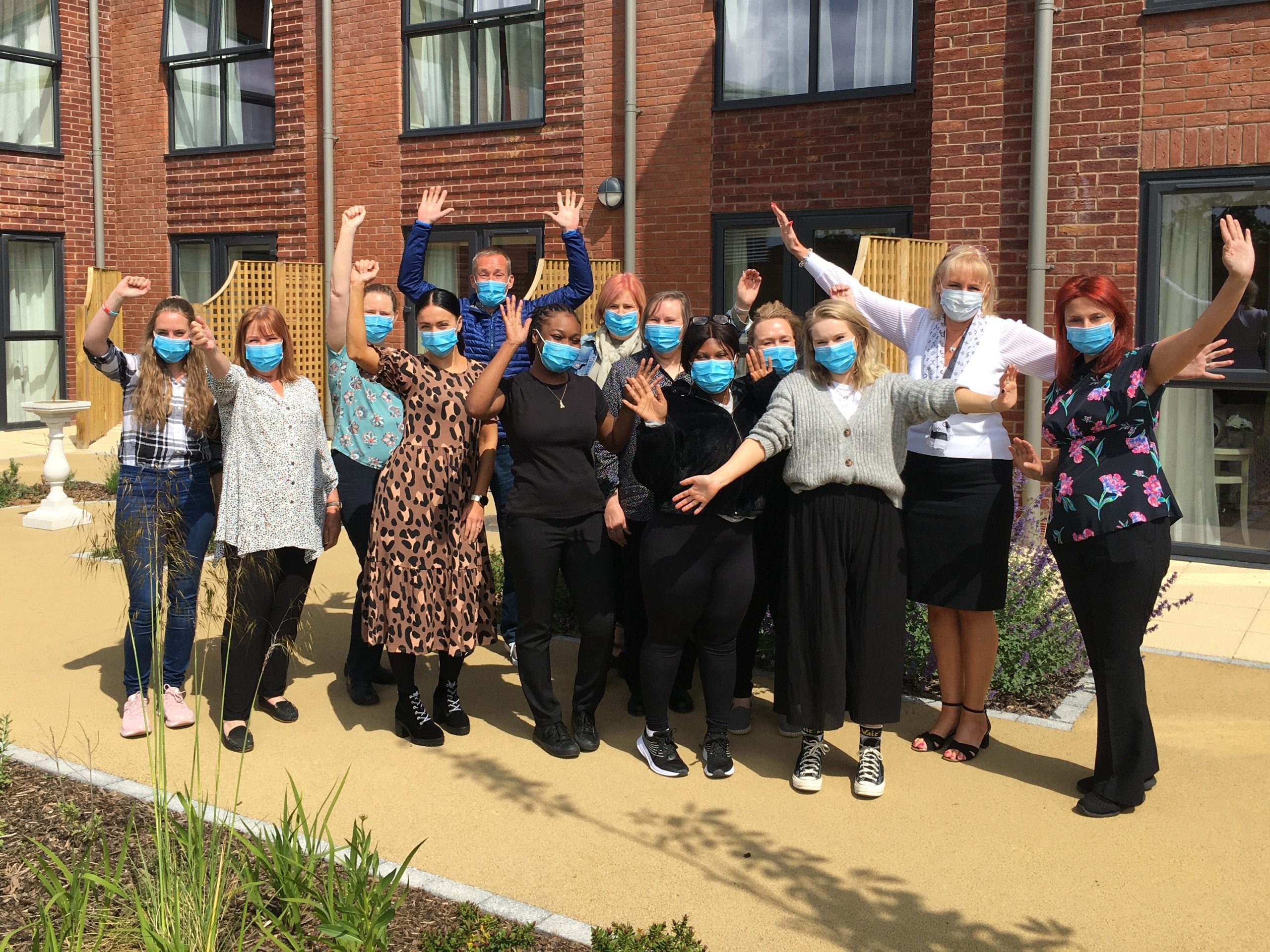 Edwalton's newest care home first team members Nottingham